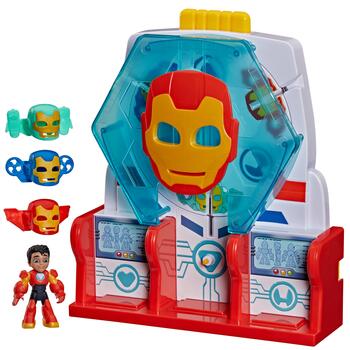AVENGERS IRON MAN AND HIS AWESOME FRIENDS Игровой набор Зал Брони (G1261)