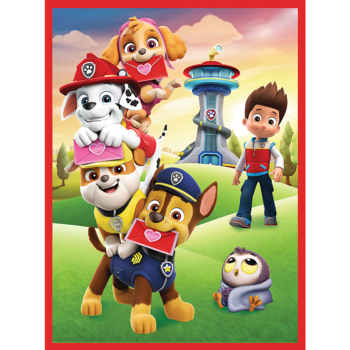 TREFL PAW PATROL Комплект пазлов 30 шт. + 48 шт. + 24 мемо (93337T)
