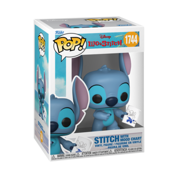 FUNKO POP! Vinyl: Фигурка: Disney: Lilo & Stitch - Stitch with Mood Chart (w/ Chase) (90345F)