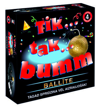 PIATNIK Galda spēle Tik Tak Bomb Ballīte (Latviešu val.) (722790)
