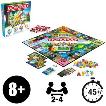 MONOPOLY Board game Pokemon (In Lithuanian lang.) (G0716LT)