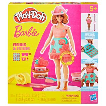 PLAY-DOH BARBIE Rotaļu komplekts Ziedi un bārkstis (G1360)