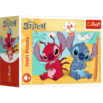 TREFL DISNEY STITCH Puzle Mini, 54 gab. (54220T)