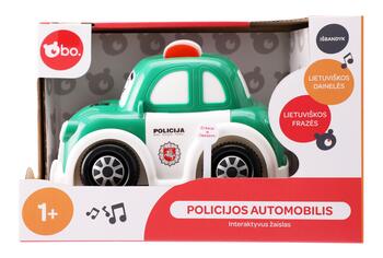 bo. Interactive police car (Lithuanian language) (8018LT)