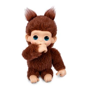 LITTLE LIVE PETS Интерактивная мягкая игрушка Обезьяна Мини, 19 см (26729)