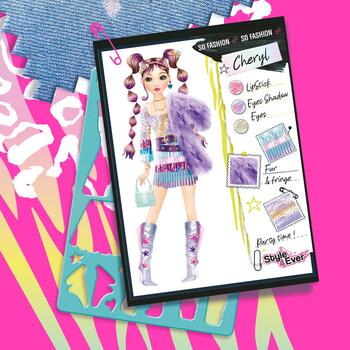 STYLE 4 EVER Набор для творчества Fashion Designer Light-up Studio (OFG303)