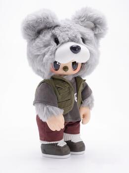 REBEL BEAR Мягкая коллекционная фигурка Street, упаковка-сюрприз, 18 см (CSRB008)