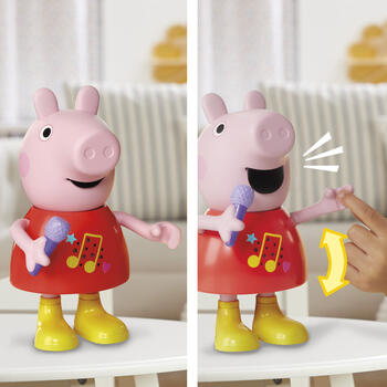 PEPPA PIG интерактивная игрушка Говорящая и Поющая Пеппа (на английском языке) (G0518)