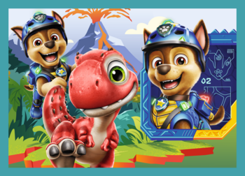 TREFL PAW PATROL Комплект пазлов 4в1 Paw Patrol (34687T)