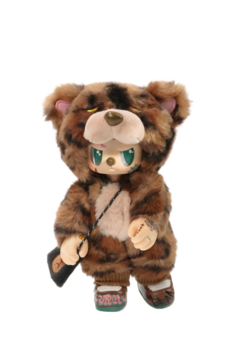 REBEL BEAR Мягкая коллекционная фигурка с сумочкой, упаковка-сюрприз, 18 см (CSRB005)