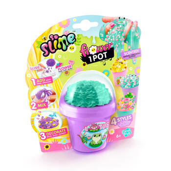 SO SLIME Комплект для изготовления слайма Цветочный горшок (SSC417)