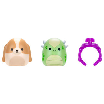 SQUISHMALLOWS SQUISH-A-LONGS Фигурки-сюрприз, 2 шт, 2,5 cm (SQAL0051)