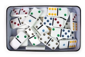 TACTIC Galda spēle Domino D6 (53913)