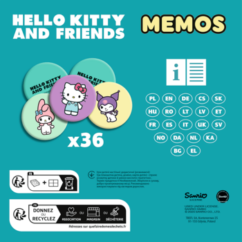 TREFL HELLO KITTY Memo 36 Hello Kitty (02898T)