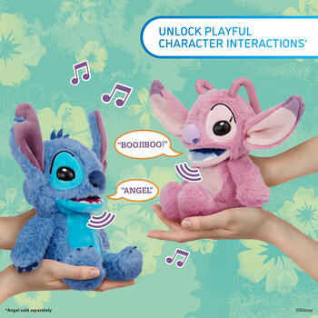 REAL FX STITCH Palm Puppetronic интерактивная игрушка - Stitch (DIS1037)
