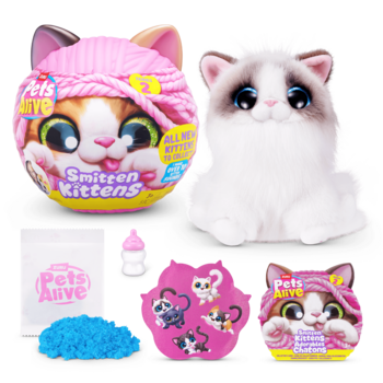 PETS ALIVE интерактивная игрушка котенок (9568)