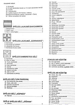 PIATNIK Komplekts 100 spēles vienā (Latviešu val., Krievu val.) (780196LV)