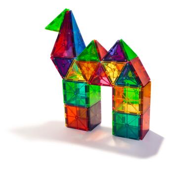MAGNA-TILES Набор магнитного конструктора Цвета, 100 деталей (4300MT)