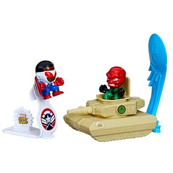 MARVEL Stunt Squad Игровой набор Hero Vs Villain (F6895)