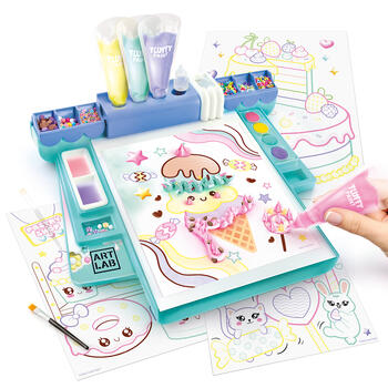 ART LAB Набор для творчеста Fluffy Paint Studio (ART017)