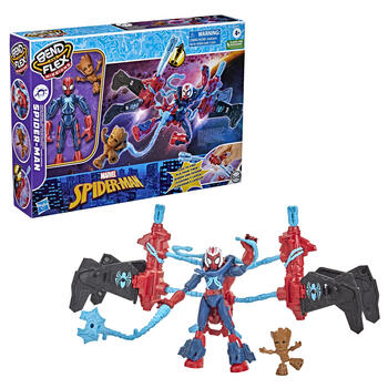SPIDER-MAN Комплект Bend and Flex Spd Space Mission Jet, 15 см (F3739)
