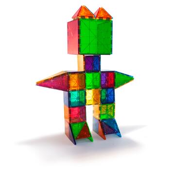 MAGNA-TILES Набор магнитного конструктора Цвета, 100 деталей (4300MT)