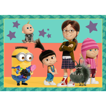 TREFL MINIONS Комплект пазлов 4в1 Миньоны (34648T)