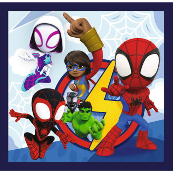 TREFL SPIDEY Комплект пазлов 3в1 (34892T)