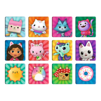 TREFL GABBY´S DOLLHOUSE Puzles komplekts 30 gab + 48 gab + 24 memo (93382T)