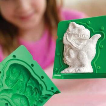 4M 3D veidnes un krāsas Dinozauri (00-04777)