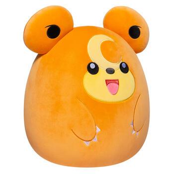 SQUISHMALLOWS Pokemon plīša rotaļlieta Teddiursa, 25 cm (SQPK104B)