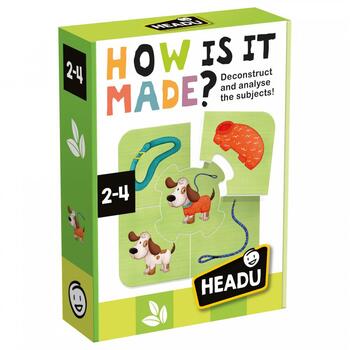 HEADU Izglītojoša spēle mazuļiem ´Kas to veido?´´ (MU56024)