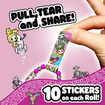 STICKI ROLLS TOKI DOKI Aproces un kulona komplekts (SRTD400)