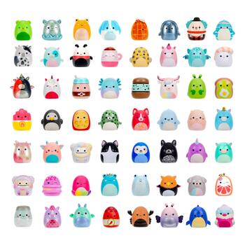 SQUISHMALLOWS SQUISH-A-LONGS Figūriņas slēgtā iepakojumā, 2 gab. 2,5 cm (SQAL0242)