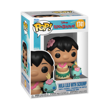 FUNKO POP! Vinyl: Фигурка: Disney: Lilo & Stitch - Hula Lilo with Scrump (90342F)