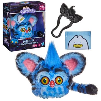 FURBY KPOP DEMON HUNTERS Интерактивная плюшевая игрушка Фёрблетс Дерпи Тигр (G4791)