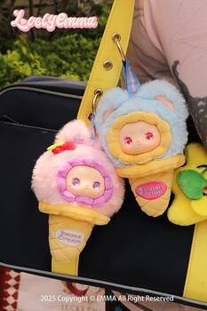 LOVELY EMMA Мягкий брелок-сюрприз - Scoop Ice Cream Series (11128LE)