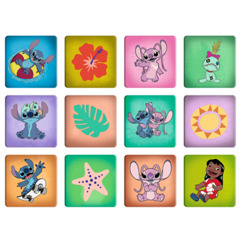 TREFL DISNEY STITCH Комплект пазлов 30 шт. + 48 шт. + 24 мемо (93585T)