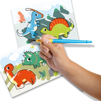 SES Mans pirmais komplekts krāsošanai ar ūdeni - Dinozauri (14465S)