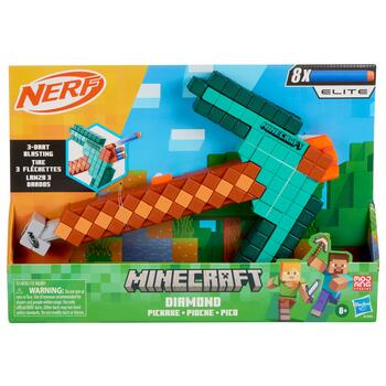 NERF MINECRAFT бластер Diamond pickaxe (G1953)