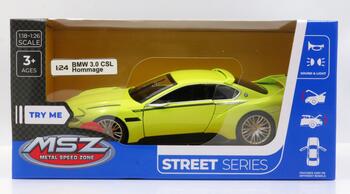 MSZ металлическая модель BMW 3.0 CSL Hommage, масштаб 1:24 (68257M)