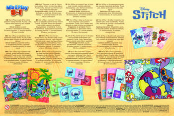 TREFL DISNEY STITCH 8in1 Mix&play galda spēļu komplekts (02924T)