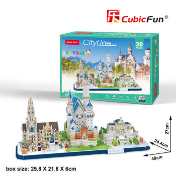 CUBICFUN 3D пазл Бавария (MC267H)