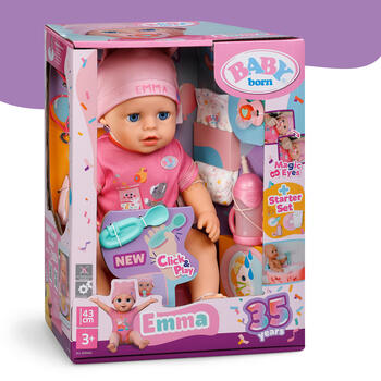 BABY BORN Кукла Emma Click and Play, 43 см (839966)