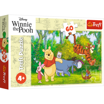 TREFL DISNEY WINNIE THE POOH Пазл Винни-Пух, 60 шт. (17411T)