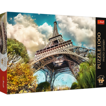 TREFL Premium Plus Пазл Eiffel Tower in Paris, 1000 шт. (10815T)