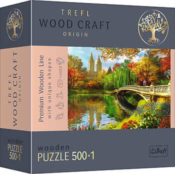 TREFL Пазл из дерева Центральный парк в Манхэттене 500+1 шт. (20157T)