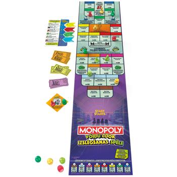 MONOPOLY Galda spēle Knockout (igauņu un latviešu valodā) (F8995EL)