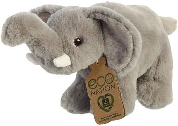 AURORA Eco Nation Plīša rotaļlieta Zilonis, 15 cm (200095A)