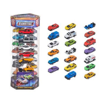 TEAMSTERZ Die-Cast automašīnu modeļu komplekts, 7 cm, 20 gab. (1416657)